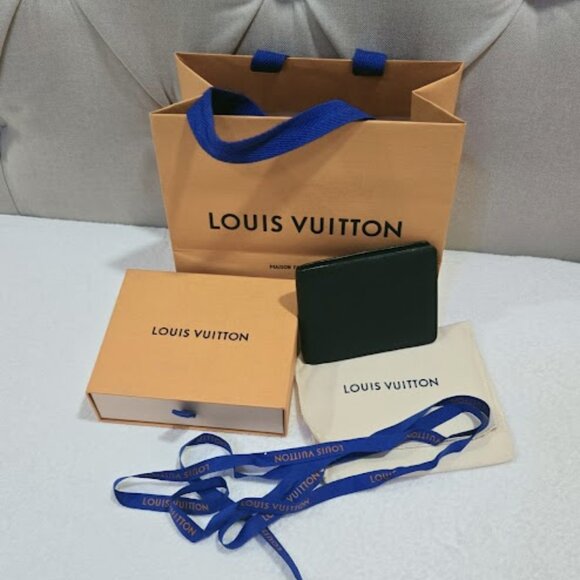 Louis Vuitton  Slender Wallet for Men in Damier Leather - Picture 1 of 10